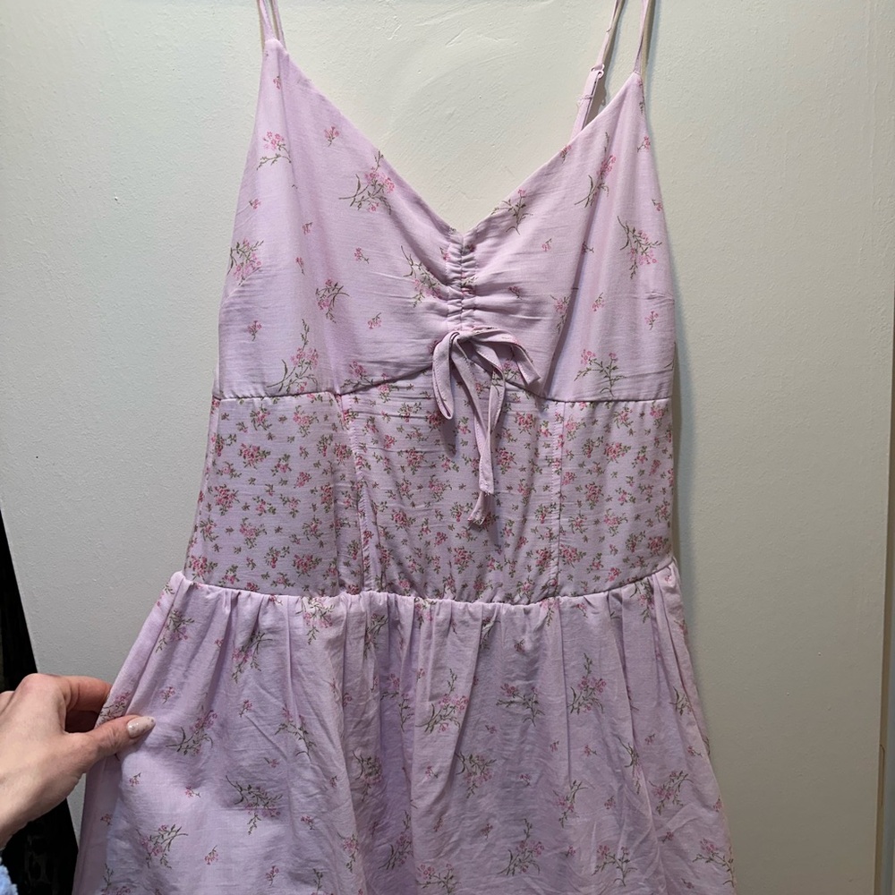 Wild Fable Light Pink Floral Dress